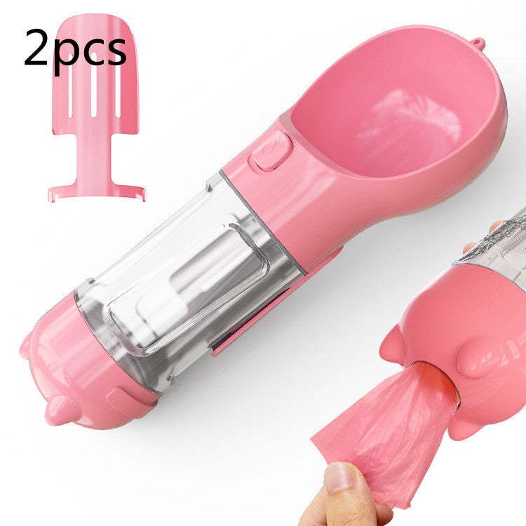 3-in-1 Portable Dog Water Bottle