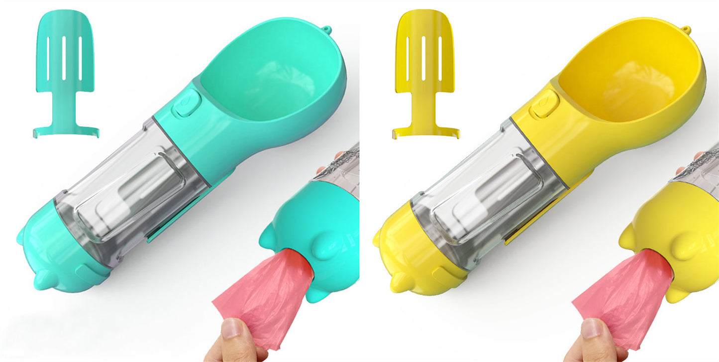 3-in-1 Portable Dog Water Bottle