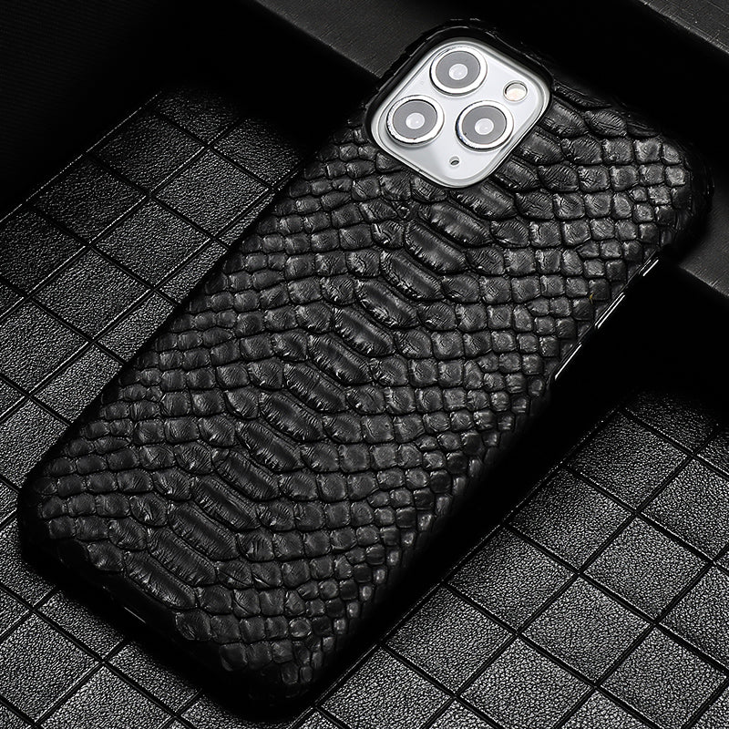 Luxury Python Leather Phone Case
