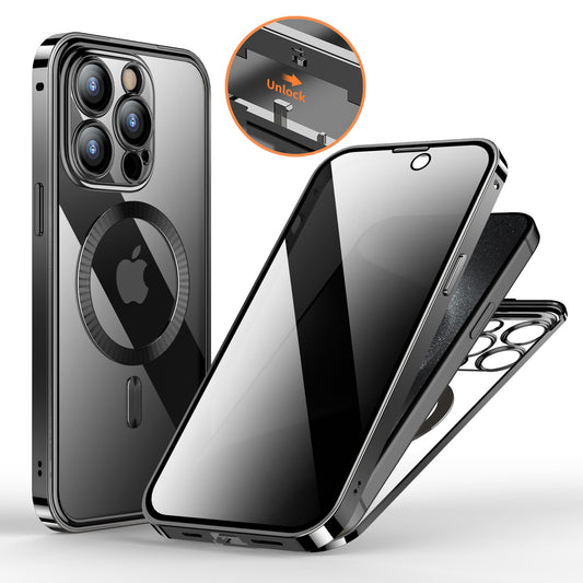 Magnetic Privacy Phone Case with Stand