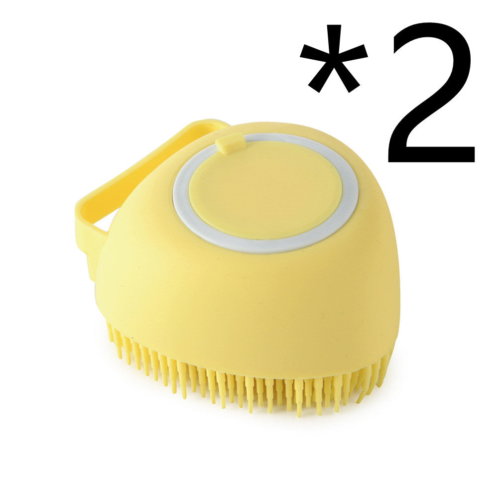Silicone Pet Bath Massage Gloves