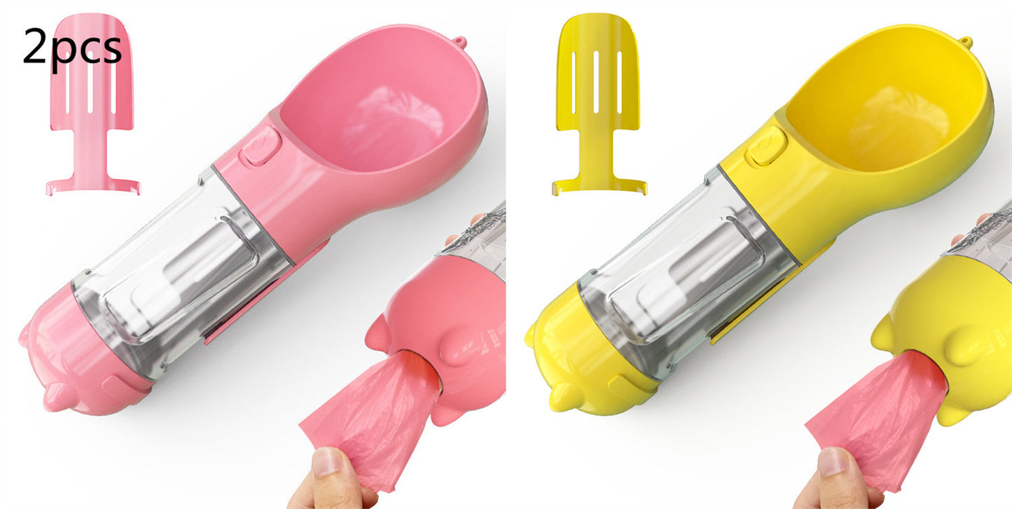 3-in-1 Portable Dog Water Bottle