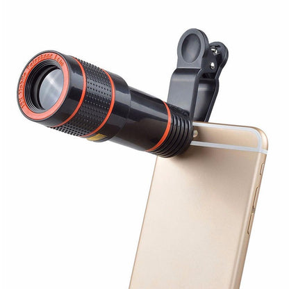 8X HD Clip-On Phone Zoom Lens