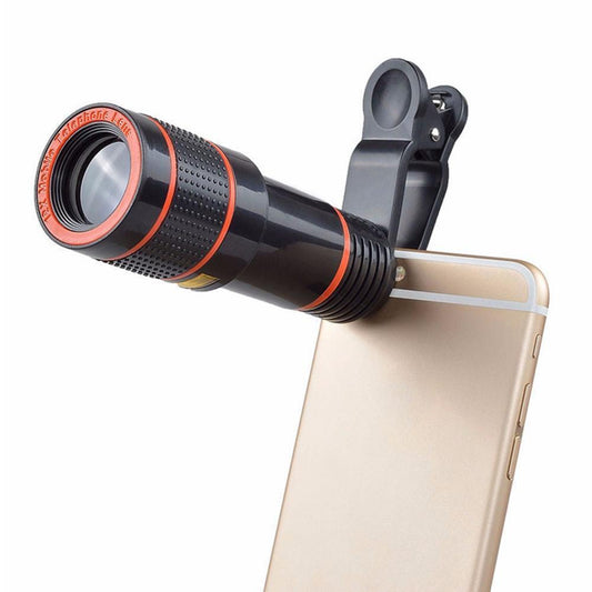 8X HD Clip-On Phone Zoom Lens