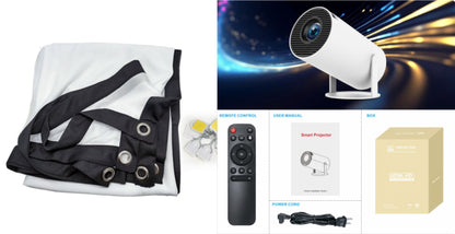HY300 Pro Portable Home Projector