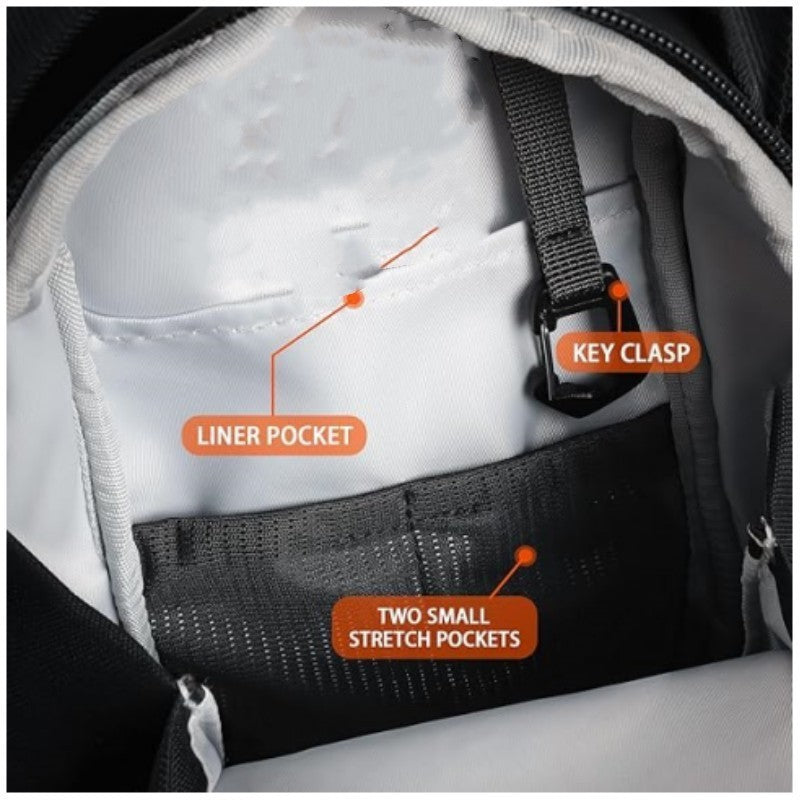 Fitness Magnetic Kettle Bag – Crossbody Magnetic Gym Water Bottle Holder