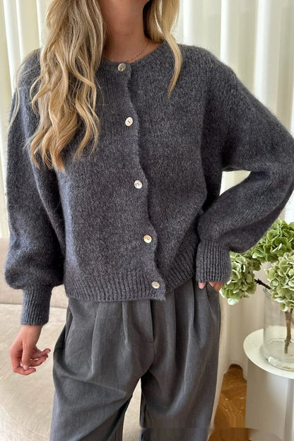 Retro Loose Sweater Coat