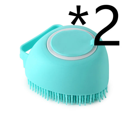 Silicone Pet Bath Massage Gloves