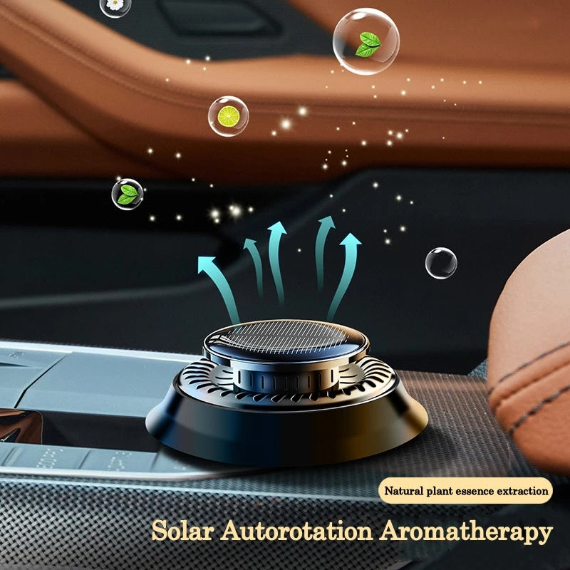 Solar Rotating Car Air Freshener