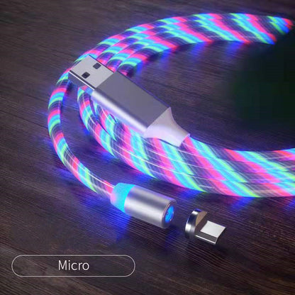 LED Magnetic Fast Charging Cable