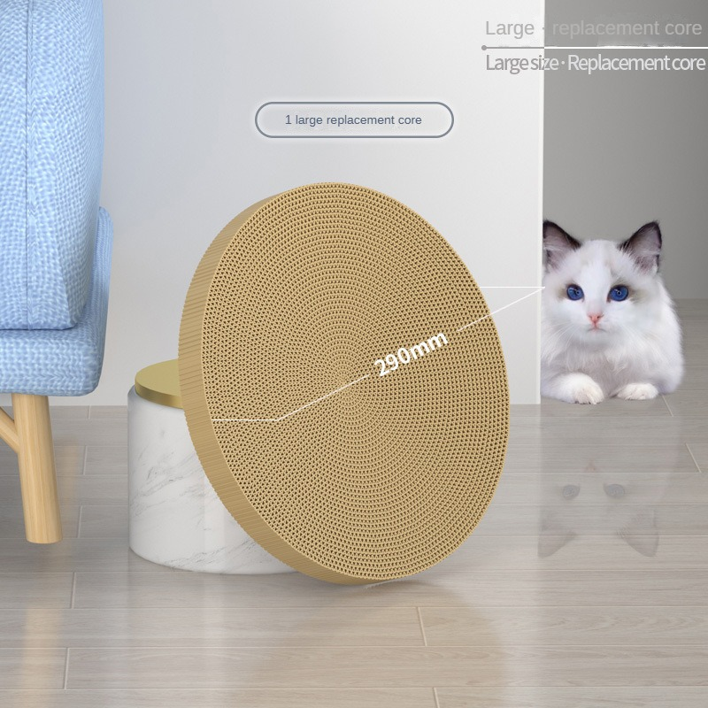 Round Wear-Resistant Cat Scratching Board