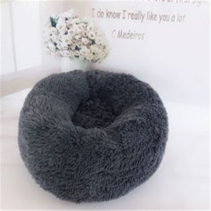 Round Long Hair Cat Bed Mat
