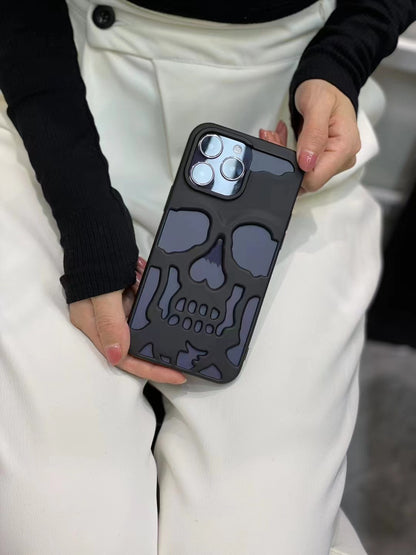 Luxury 3D Skull Plated Phone Case