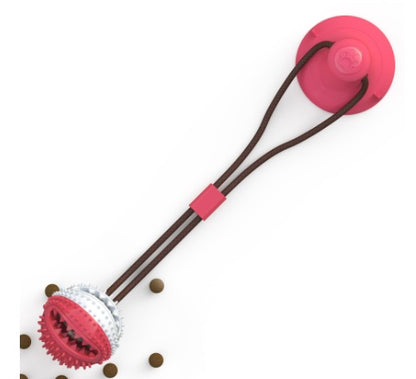 Suction Cup Dog Tug Toy Ball