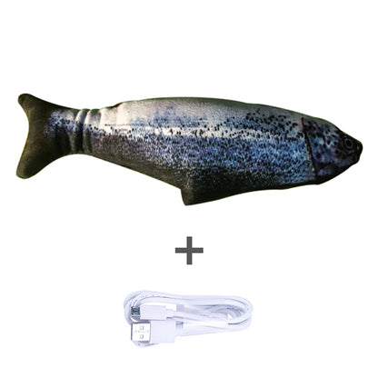 Electric Jumping Fish Cat Toy