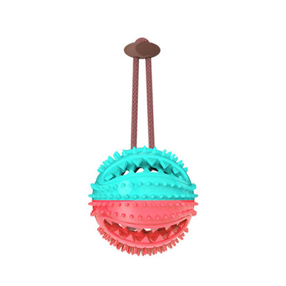 Suction Cup Dog Tug Toy Ball