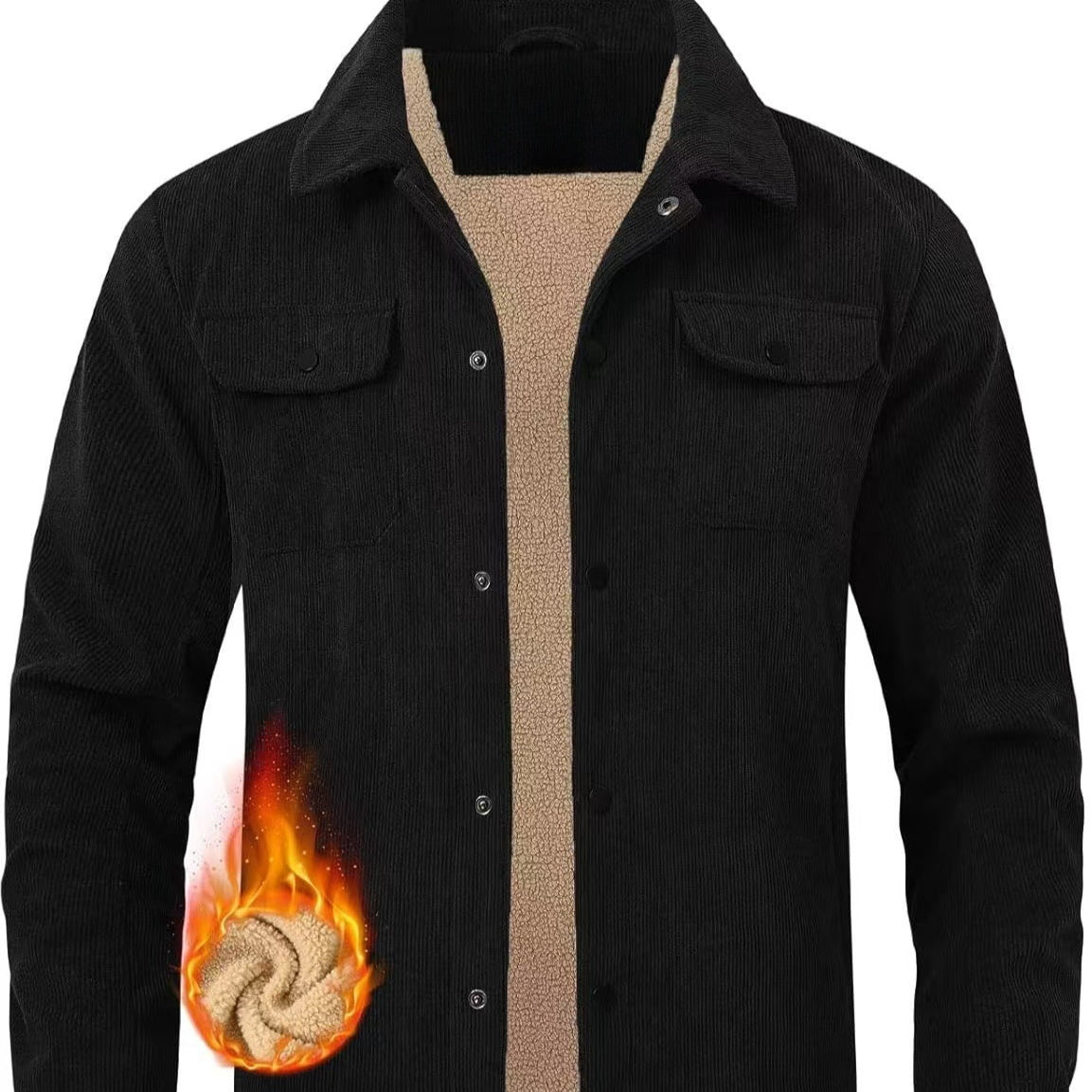 Casual Single-Breasted Lapel Coat