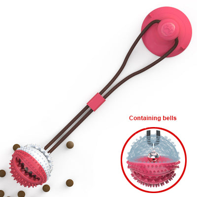 Suction Cup Dog Tug Toy Ball