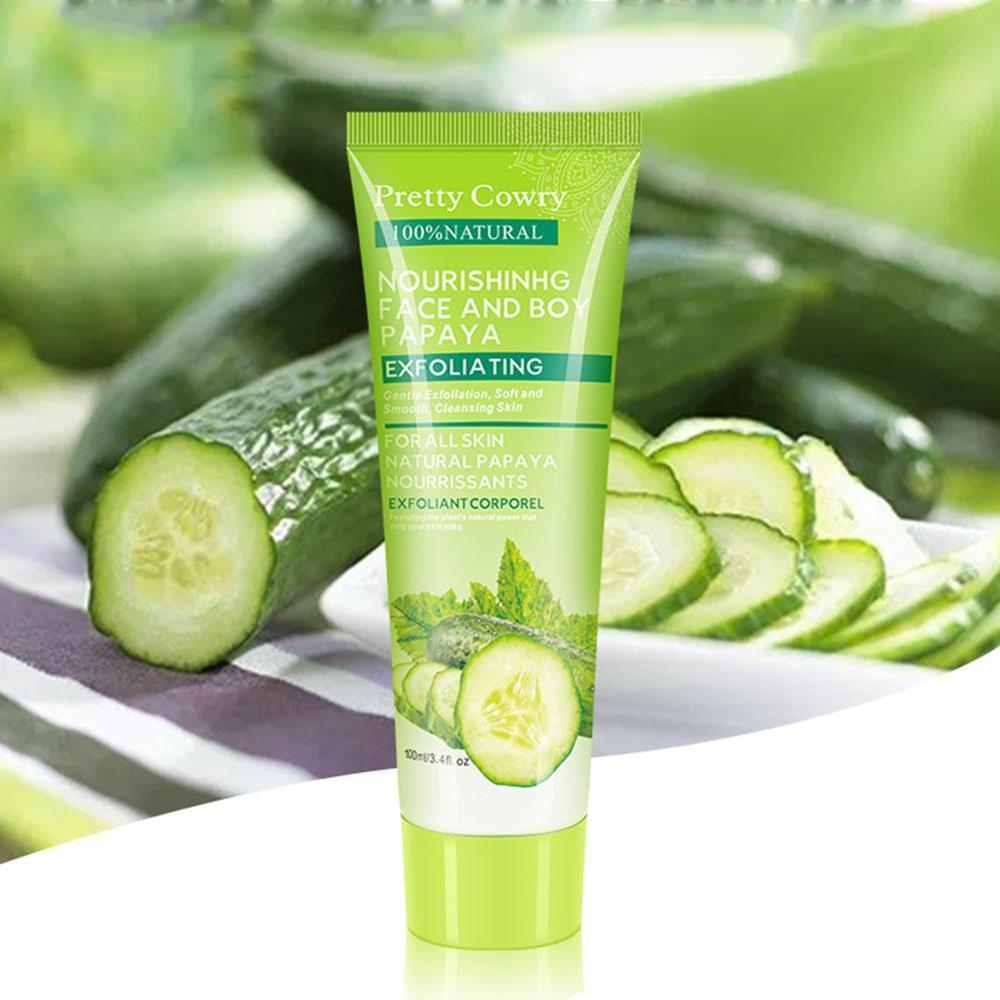 Cucumber Coconut Papaya Exfoliating Gel