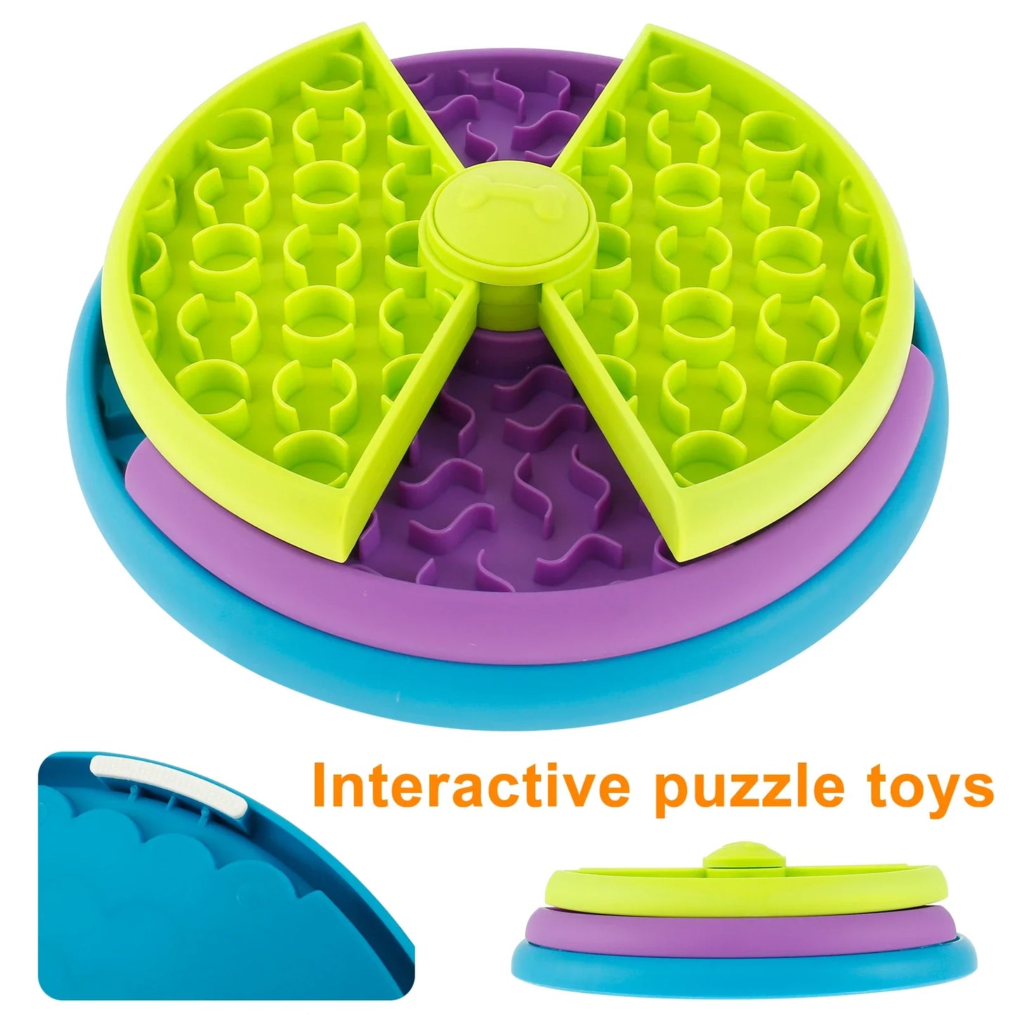 Slow Feeder Anti-Choking Pet Bowl