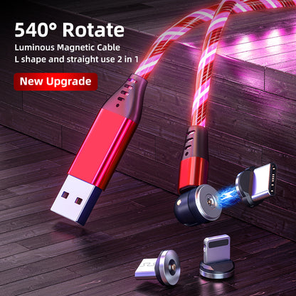 540° Rotating Magnetic Fast Charger.