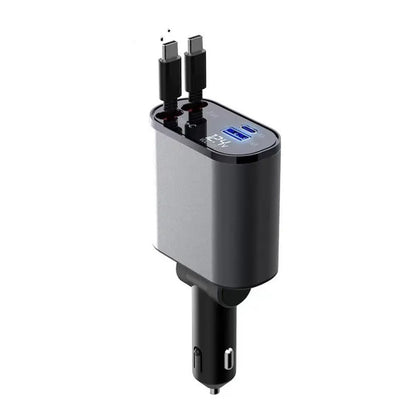 100W Metal Fast Car Charger