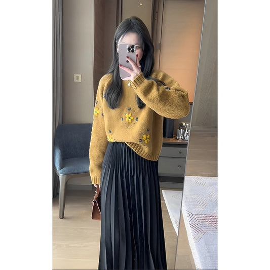 Women’s Vintage Embroidered Sweater