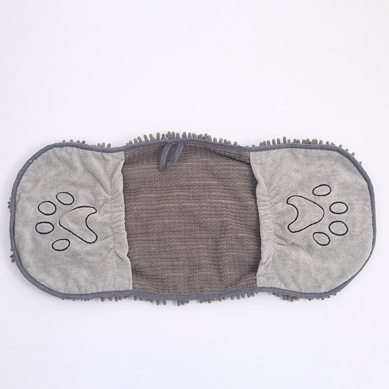 Pet Scrubbing Glove Towel