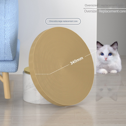 Round Wear-Resistant Cat Scratching Board