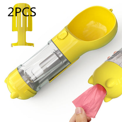 3-in-1 Portable Dog Water Bottle