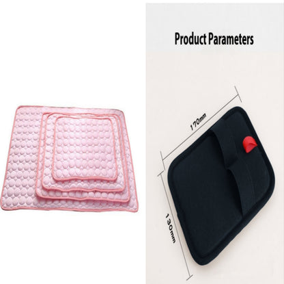 Cooling Ice Silk Pet Bed Mat