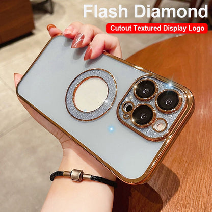 Electroplated Diamond Ring Phone Case