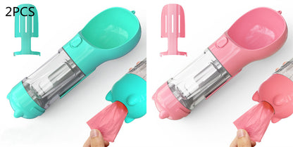 3-in-1 Portable Dog Water Bottle