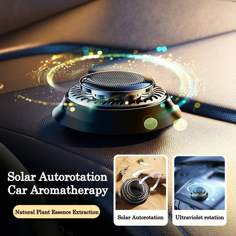 Solar Rotating Car Air Freshener