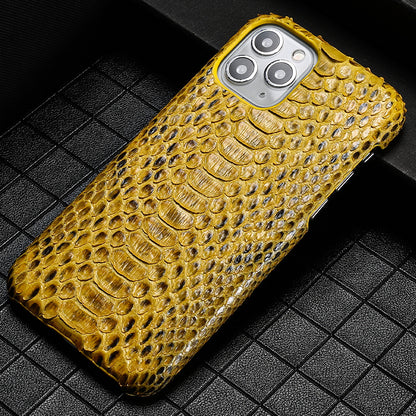 Luxury Python Leather Phone Case