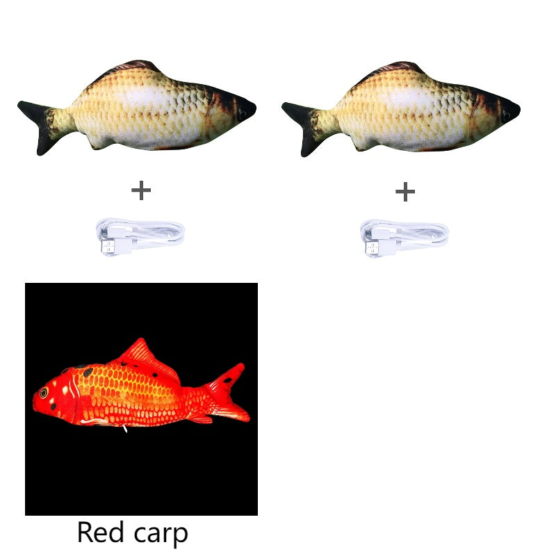 Electric Jumping Fish Cat Toy