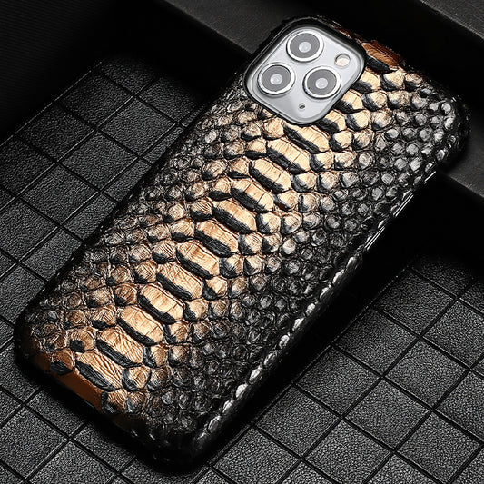 Luxury Python Leather Phone Case