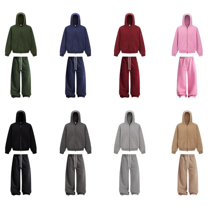 Men's Washed Sport Zip Hoodie