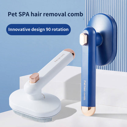 Self-Cleaning Pet Hair Removal Brush