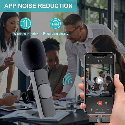 Wireless Lavalier Mini Microphone