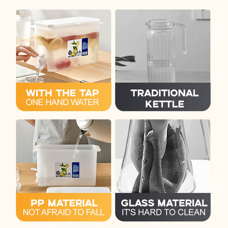Fridge Lemonade Bottle with Faucet
