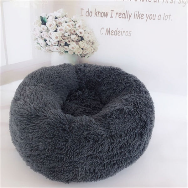 Round Long Hair Cat Bed Mat