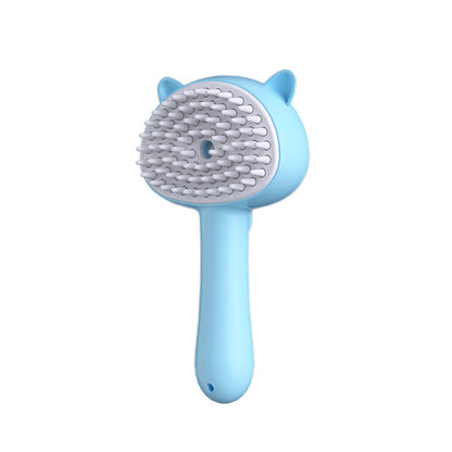 Rechargeable Self-Cleaning Pet Brush with Mist
