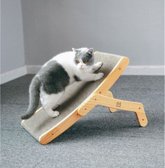 Deformable Corrugated Cat Scratch Bed
