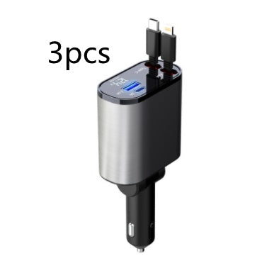 100W Metal Fast Car Charger