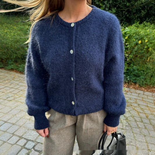 Retro Loose Sweater Coat