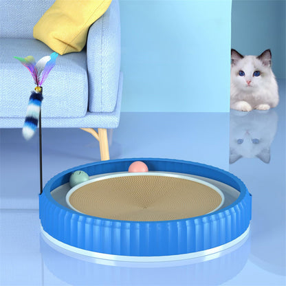 Round Wear-Resistant Cat Scratching Board