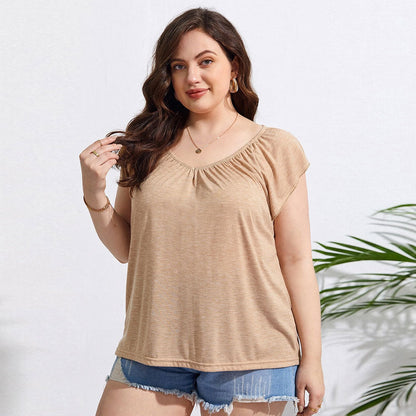Women’s Loose Casual Holiday Short Sleeve Top