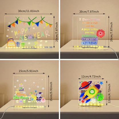 USB LED Acrylic Writing Board