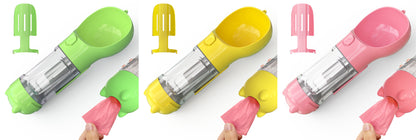 3-in-1 Portable Dog Water Bottle